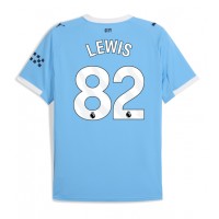 Stroje piłkarskie Manchester City Rico Lewis #82 Koszulka Podstawowej 2025-26 Krótki Rękaw